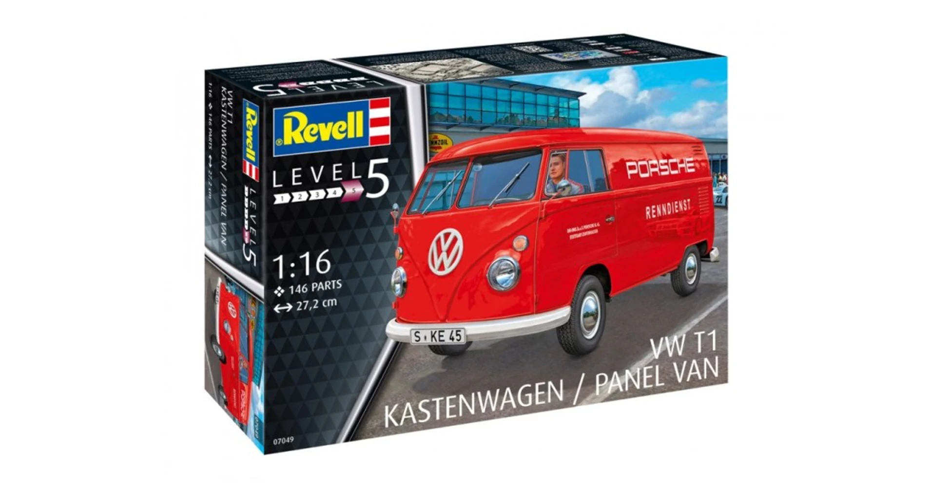Maquette Revell VW T1 Fourgon - 1/16 - Édition 75 Ans - Kit Plastique Neuf